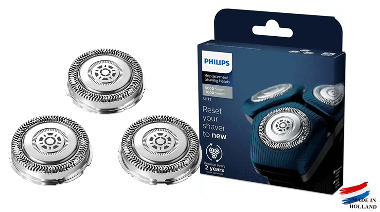 تیغه و شبکه ۳ تایی ریش تراش فیلیپس SH71/50