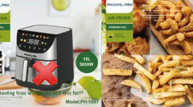 سرخ کن دو المنت فیلیپس تقلبیه!